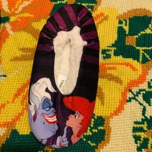 Disney  Princess Faux Fur Fuzzy Non Slip Babba Slippers Small NWOT